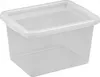 plast team Aufbewahrungsbox BASIC BOX 52 Liter transparent Produktbild-Vorschau 11