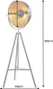 Industrial Stehlampe BIG STUDIO 160cm schwarz Produktbild-Vorschau 13