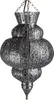 Lampa wisząca srebrna Harem 50cm | Lampa orientalna ręcznie Podgląd zdjęcia produktu 6