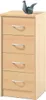 Kommode >Olli< in Buche - 38x86x35cm (BxHxT) Náhled obrázku produktu 1