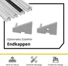 A20 LED Aluprofil Silber Eckprofil 30° 2m opal Produktbild-Vorschau 5