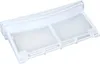 A white lint filter for a washing machine. Produktbild-Vorschau