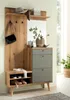 Garderobe "Juna" Eiche und Salbei Kompaktgarderobe Produktbild-Vorschau 6