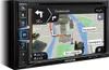 A car navigation system displaying a map. Produktbild-Vorschau