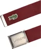 LACOSTE cintura Casual Woven Strap W100 Summer / Fluorine Anteprima dell’immagine prodotto 2