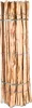 A bundle of wooden stakes tied together with wire and green straps. Produktbild-Vorschau