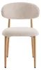 Furnihaus - Esszimmerstühle Celia Beige Natur Holzlook 4er Produktbild-Vorschau 3