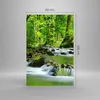 Bilder auf glas - Einteilig - Stream Wald Natur - 80x120cm Produktbild-Vorschau 3
