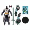 A collection of action figure accessories and a collectible card are laid out on a white background. Podgląd zdjęcia produktu