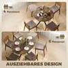 Uitschuifbare eettafel voor 4-6 personen, keukentafel in Productafbeelding-voorbeeld 6