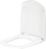 A white toilet seat and lid, shown in an open position. Podgląd zdjęcia produktu