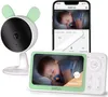 BOIFUN 4.3" Babyphone mit Kamera APP 1080P, PTZ 350°, Produktbild-Vorschau 1