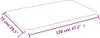 vidaXL Bodenschutzmatte für Laminat oder Teppich 75x120 cm Produktbild-Vorschau 6