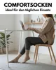 Comfort Socken ohne Gummibund Damen Herren - 70209T Beige Produktbild-Vorschau 2