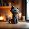 schlafende Katzen-Tierurne mit Deckel – Decords Gedenkurne, Produktansicht 5 Produktbild-Vorschau