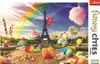 TREFL Puzzle Funny Cities: Süßes Paris 1000 Teile Produktbild-Vorschau 3