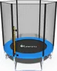 Trampolina ogrodowa dla dzieci 6FT 183cm FUNFIT z siatką Podgląd zdjęcia produktu 1