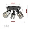 LUXOLAR - Led Deckenleuchte - Deckenlampe 3 flammig schwarz Produktbild-Vorschau 2