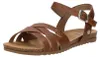 Mustang Sandalen Plat  Sandalen Plat - Cognac - Maat 41 Produktbild-Vorschau 2