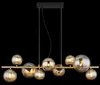 Globo Lighting Hängeleuchte Metall schwarz matt, 9x G9 LED Produktbild-Vorschau 14