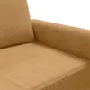 vidaXL 2-Sitzer-Sofa Braun 140 cm Samt Produktbild-Vorschau 7