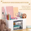 Badorganizer Schreibtisch Organizer 5 Fächer,Stiftehalter Produktbild-Vorschau 7
