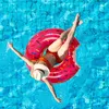 Aufblasbarer Donut Schwimmreifen XXL für Poolparty, Produktbild-Vorschau 3