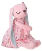 Peluche coniglio mascotte rosa 52 cm Anteprima dell’immagine prodotto 2