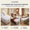 CASABEL Surmatelas Nuage 90 x 190 cm en Microfibre - Voir les images du produit 5