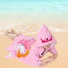 Kinder-Poncho-Handtuch mit Kapuze 120x60 cm – Produktbild-Vorschau 15