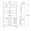 Skye Decor, RE7-SY, Schränke, Mehrzweckschrank, Eiche, 120 Produktbild-Vorschau 7