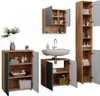 Set mobili bagno Vicco Irma Quercia verde/oro 4 pezzi, con Anteprima dell’immagine prodotto 7
