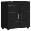 vidaXL Set di mobili da bagno TULUM Black 60 x 34 x 63 cm Anteprima dell’immagine prodotto 1