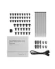 A collection of computer case accessories and a manual. Anteprima dell’immagine prodotto