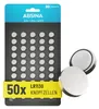 ABSINA 50x AG10 LR1130 Knopfzelle - 1,5V Alkaline Produktbild-Vorschau 1