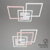 LED Deckenleuchte Dimmbar schwenkbar 36 W silber Produktbild-Vorschau 5