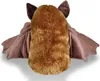 A plush toy bat viewed from the back, with its wings spread. Produktbild-Vorschau