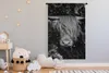 MuchoWow® Wandteppich Wandbehang Botanischer schottischer Produktbild-Vorschau 3