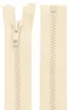 1 Reißverschluss Profil 5mm 65 cm teilbar, hellbeige Produktbild-Vorschau
