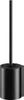 A black toilet brush holder with a handle. Anteprima dell’immagine prodotto
