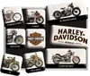 Nostalgic-Art - 9tlg. Magnetset - Harley-Davidson - Model Produktbild-Vorschau 1