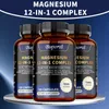 Magnesio 12 in 1 Complex 700 mg (120 capsule) Integratore Anteprima dell’immagine prodotto 9