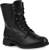 Mytrendshoe Damen Schnürstiefeletten Profil Sohle Produktbild-Vorschau 1