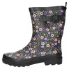 Jewels of Style Damen-Gummistiefel Blumen-Muster Produktbild-Vorschau 2