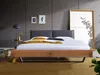 Massivholzbett >BE-0577< Liegefläche 200x200cm, Produktbild-Vorschau 2