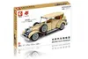 Oldtimer Auto Bausatz beige – 841 Teile – Pull Back – Produktbild-Vorschau 1