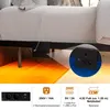 FABATO Modernes Metallbettgestell Einzelbett 90x200 cm mit Produktbild-Vorschau 7