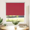 vidaXL Verdunkelungsrollo Rot 105x150cm Stoffbreite 100,7cm Produktbild-Vorschau 2