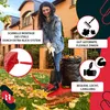 KOTARBAU® Rastrello Per Foglie Plastica 48 cm Rastrello Anteprima dell’immagine prodotto 8