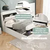 MODFU Boxspringbed 160 x 200 cm met hydraulische Productafbeelding-voorbeeld 5
